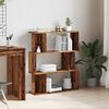 vidaXL Шкаф за книги от старо дърво 80x24x96 cm Инженерна дървесина