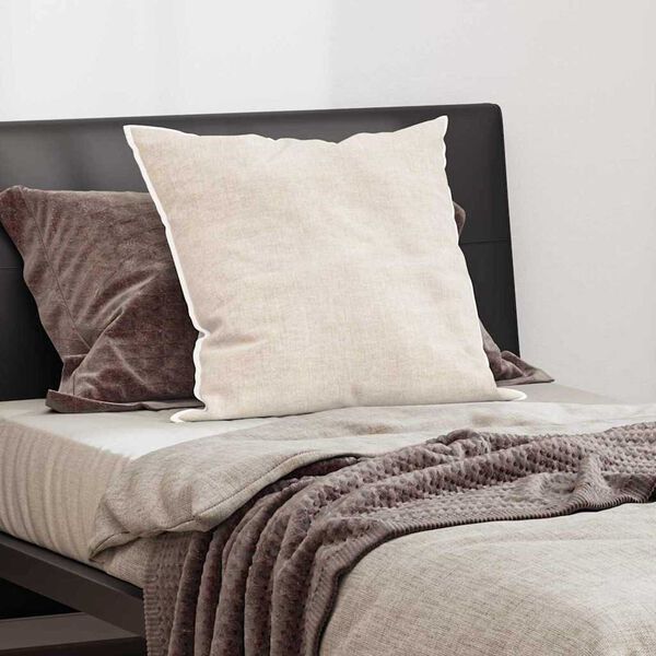 vidaXL Възглавница с възглавница Бяло 80 x 80 cm Перо