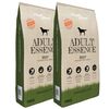vidaXL Премиум храна за кучета Adult Essence Beef 2 бр 30 кг
