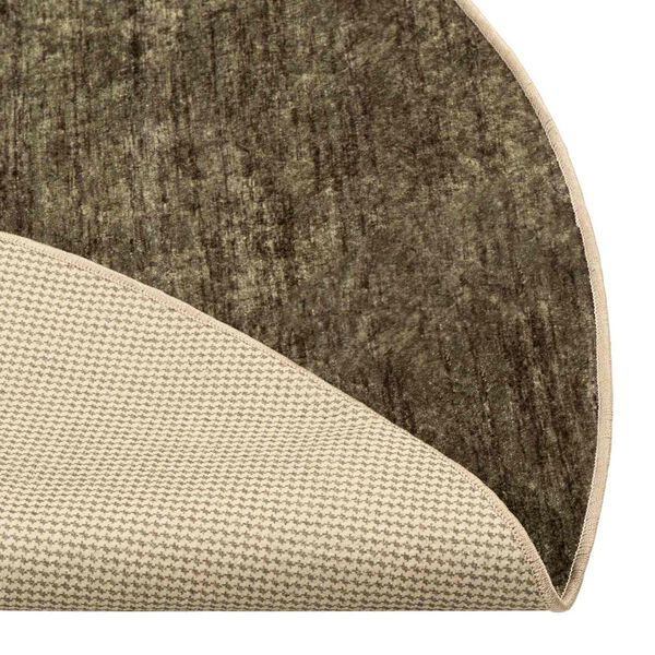 vidaXL Каса за килим MARSA Леснозелен &Oslash; 120 cm Полиестер и PVC