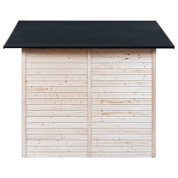 vidaXL Дом 226 x 248 x 218 см Инженерно дърво