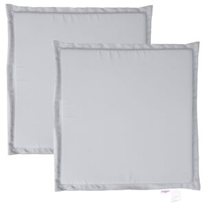 vidaXL Градински подложки за седалка 2 бр, 45x45x2 см, квадратни