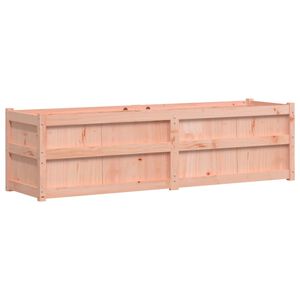 vidaXL Градински сандък, 180x50x50 см, дугласко дърво масив