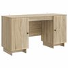 vidaXL Бюро Дъб сонома Инженерна дървесина 142,5 x 50 x 75 см