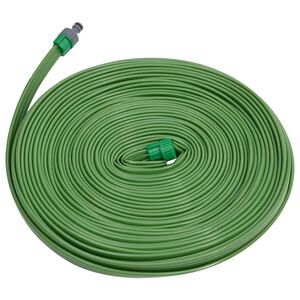 vidaXL 3-тръбен маркуч за пръскачка зелен 22,5 м PVC