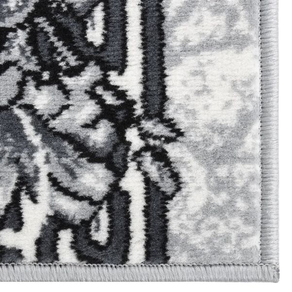 vidaXL Пътека, BCF, сива, 60x300 см