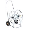 vidaXL Макара за маркуч тип количка за 80 м 3/4" маркуч стомана