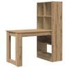 vidaXL Бюро Дъб Инженерна дървесина 122 x 67 x 145 см
