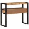 vidaXL Конзолна маса Кафяво 90 x 33 x 75 см Солидно акациево дърво
