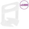 vidaXL Щипки за нивелиране на плочки, 1000 бр, 2 мм