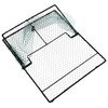 vidaXL Капан за птици Зелен 50 x 60 x 1,9 см Полиетилен