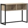vidaXL Крайна масичка Дъб сонома 100 x 36 x 75 см Инженерна дървесина
