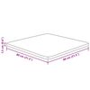 vidaXL Квадратен плот за маса, тъмнокафяв, 80x80x1,5 см, дъб масив