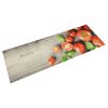 vidaXL Кухненско килимче, миещо, домати, 45x150 см, кадифе