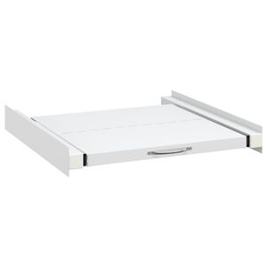 vidaXL Кит за свързване на пералня със сушилня с издърпващ се рафт