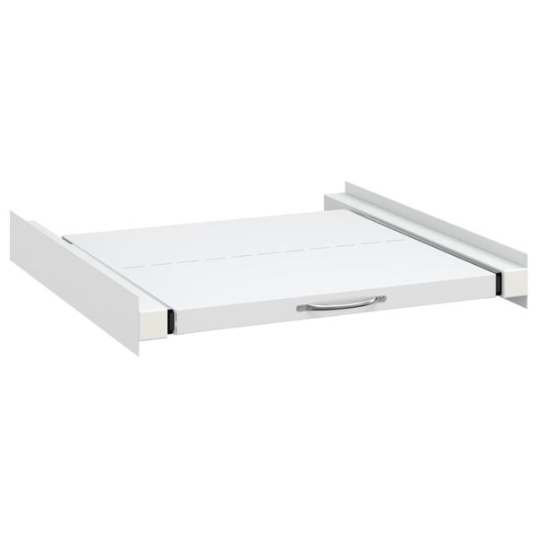 vidaXL Кит за свързване на пералня със сушилня с издърпващ се рафт