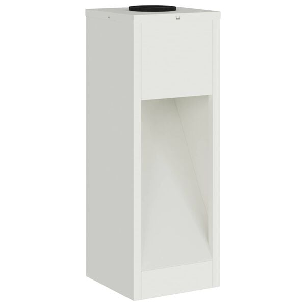 vidaXL Слънчев LED светлинен указател 2 pcs Бяло