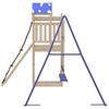 vidaXL Комбинирано детско съоръжение за игра на открито, бор масив