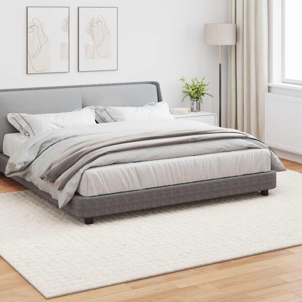 vidaXL Килими за помещение Правоъгълна Крем 280 x 200 см