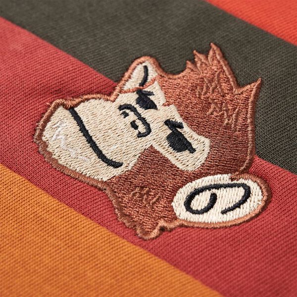 Детски суитшърт, оранжев, 104