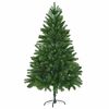 vidaXL Изкуствено коледно дърво, реалистични иглички, 180 см, зелено