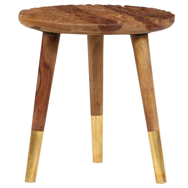 vidaXL Маси за кафе, 2 бр, дърво масив