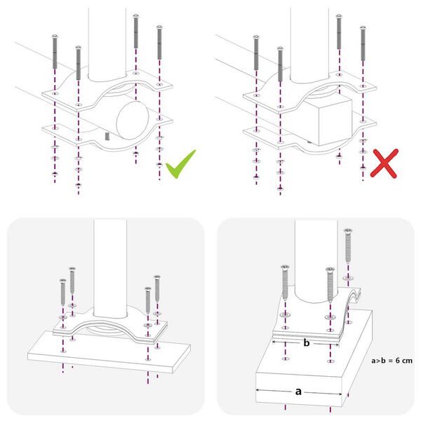 vidaXL Прибираща се странична тента, 140х300 см, кремава