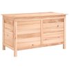 vidaXL Градинска ракла, 99x50x56,5 см, чам масив