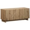 vidaXL ТВ стойка 90 x 34.5 x 40 cm Дъб артизан Инженерна дървесина