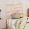 vidaXL Горна табла за легло, 81x4x104 см, бор масив