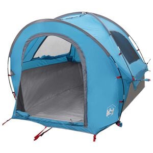 vidaXL Автомобилна палатка с покрив Синьо 200 x 170 x 170 см
