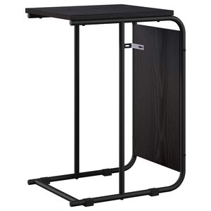 vidaXL Странична маса Черен дъб 40 x 31 x 55 см Инженерна дървесина