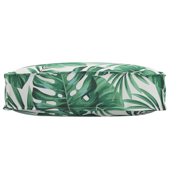 vidaXL Възглавница за палетна седалка На листа 60 x 60 x 12 cm