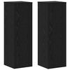 vidaXL Стойка за растения 2 pcs Черния дъб 33 x 33 x 100 cm