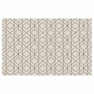 vidaXL Килим за открито и закрито къс косъм шарен 190x300 см неплъзгащ