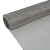 vidaXL Мрежести огради 100 x 500 cm Неръждаема стомана 304 Сребристо