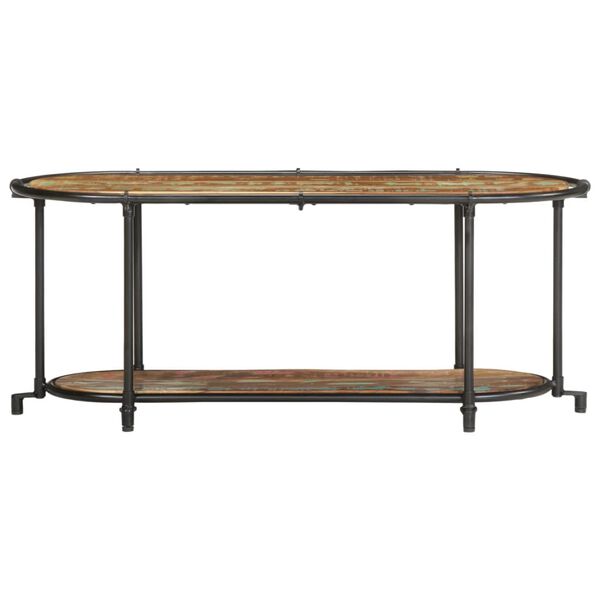 vidaXL ТВ шкаф, 100x42x40 см, масивно регенерирано дърво