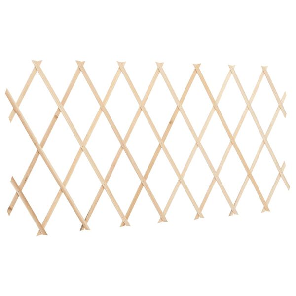 vidaXL Огради хармоника, 5 бр, чамова дървесина, 180x60 см