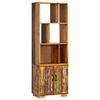 vidaXL Етажерка за книги, 60x35x180 см, регенерирано дърво масив