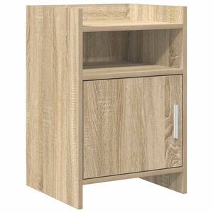 vidaXL Нощни маси Дъб сонома 40 x 36 x 60 см Инженерна дървесина