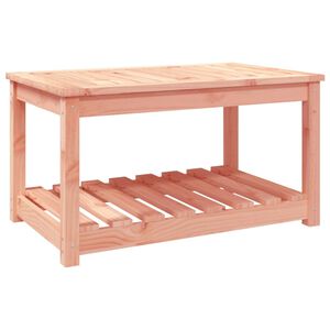 vidaXL Градинска маса, 82,5x50,5x45 см, дугласко дърво масив