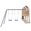 vidaXL Комбинирано детско съоръжение за игра на открито, бор масив