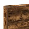 vidaXL Табла за съхранение с рафт Димян дъб 80 cm Инженерно дърво