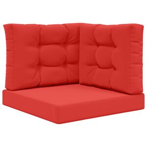 vidaXL Възглавница за диван на открито Полиестер Червено 60 x 60 cm