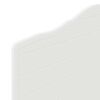 vidaXL Облегалка за глава Бяло 90 cm Инженерно дърво