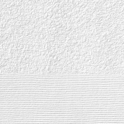 vidaXL Кърпи за ръце, 25 бр, памук, 350 г/м², 50x100 см, бели