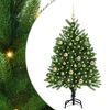 vidaXL Коледно дърво Зелен 120 cm ПЕ