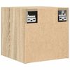 vidaXL ТВ шкафове за стенен монтаж, 4 бр, дъб сонома, 30,5x30x30 см