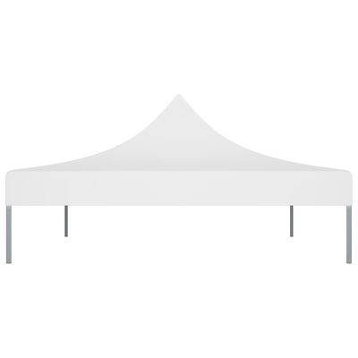 vidaXL Покривало за парти шатра, 4,5x3 м, бяло, 270 г/м²