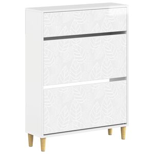 vidaXL Шкаф за обувки DELFT 78 x 24 x 103 см Инженерна дървесина